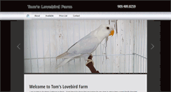 Desktop Screenshot of lovebirdfarm.com